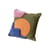 Coussin Purple Baywatch  / 45 x 45 cm - Laine tissée main - COLORTHERAPIS