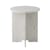 Table d'appoint Jasmia marbre blanc / Marbre - Ø 46 x H 53 cm - Bloomingville