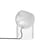 Topan VP13 Table lamp metal silver / H 31 cm - Verner Panton, 1959 - &tradition