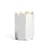 Vase Arcs Large métal miroir argent /  Ø 17 x H 25 cm - Hay