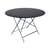 Bistro Foldable table metal black Ø 117 cm - 6/8 persons - Fermob