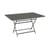 Klapptisch Caractère metall grün / 128 x 90 cm - 6 Personen / Metall - Fermob