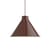 Top Pendant metal red / Ø 38 x H 26 cm - Steel - Muuto