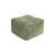 Pouf Buddy tissu vert / 50 x 50 cm - KARUP