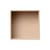 Scaffale Mini Stacked legno naturale / Medium quadrata 33x33 cm / Con fondo - Muuto