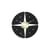 Petal Clock Wall clock metal black / By George Nelson, 1948-1960 / Ø 44.8 cm - Vitra