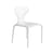 Chaise empilable Supernatural plastique blanc / Ross Lovegrove, 2005 - Moroso