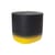 Touch Medium End table ceramic yellow black / L 37 x H 34 cm - Ceramic - Moustache