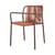 Fauteuil de repas Sweep orange / Corde polypropylène - Vincent Sheppard