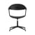 Fauteuil pivotant Mynt noir / Plastique recyclé - Vitra