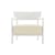 Fauteuil rembourré Cara OUTDOOR x Liberty - Kartell