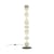 Lampadaire Costantina Opal verre blanc / LED - H 178 cm - Mogg