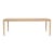 Bok Rectangular table natural wood / Solid oak  220 x 95 cm / 8 people - Ethnicraft