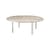 Table basse IOI marbre beige / Ø 100 x H 35 cm - Gubi