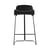 Tabouret de bar BCN plastique noir / H 66 cm - Kristalia