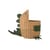 Eddi Basket cane & fibres green / Ø 37 x H 48 cm - Bloomingville