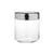 Bocal hermétique Dressed verre métal transparent / H 12 cm - 75 cl - Alessi