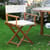 Fauteuil pliant Ginger   / Teck & toile - Coussin - Unopiu