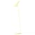 AJ Floor lamp metal yellow / H 130 cm - Adjustable / Arne Jacobsen, 1957 - Louis Poulsen