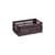 Panier Colour Crate plastique rouge Small / 17 x 26,5 cm - Recyclé - Hay