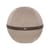Sitzkissen Côtelé XL textil beige / Ergonomisch - Ø 65 cm / Gerippter Samt - BLOON PARIS
