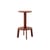 Massif AV39 Swivel bar stool wood red / H 65 cm - &tradition