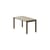 Table basse Couple céramique beige / 84.5 x 40 x H 40 cm - Plateau grès réversible - Muuto
