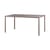 Table rectangulaire Piave beige / 160 x 90 cm - Stratifié texturé - NARDI