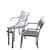 Accessoire  tissu blanc / Housse pour fauteuil One Cafe' - Driade