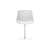 Chaise pivotante Flow blanc / Pied central - MDF Italia