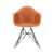 Fauteuil RE DAR - Eames Plastic Armchair / (1950) - Pieds noirs / Recyclé - Vitra