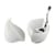 Mozzarella-Service Nunziatella plastikmaterial weiß / Frischhaltebehälter + perforierter Schöpflöffel - Alessi