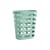 Panier à linge  plastique vert Large / 57 x 37 x H 62 cm - Hay