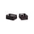 Lot de 2 paniers Colour Crate MINI plastique rouge / 17 x 13 cm - Recyclé - Hay