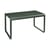 rechteckiger Tisch Bellevie metall grün / 140 x 80 cm - Metall - Fermob