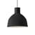 Suspension Unfold noir / Silicone - Ø 32,5 x H 29,5 cm - Muuto