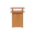 Table de chevet Ratio bois naturel / 1 porte - Frama 