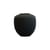 Vase Sunao Medium céramique noir / Surface lisse - Ø 30 x H 30 cm - 101 COPENHAGEN