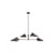 Pendelleuchte Bonnet SC92 metall braun / B 140 x H 110 cm - &tradition