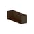 Caisson  marron métal ouvert / Pour bibliothèque Easy Irony - L 100 cm - Zeus