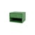 Comodino da parete Dash legno verde / Consol - L 35,4 x P 30 x H 24 cm - MONTANA