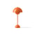 Lampe de table Flowerpot VP3 métal orange / H 50 cm - By Verner Panton, 1968 - &tradition
