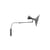 Wandleuchte mit Stromkabel MINI Lampe de Marseille metall grau von Le Corbusier / L 85 cm - Neuauflage des Originals von 1954 - Nemo