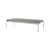 Table basse Sett LN12 verre noir / 140 x 60 x H 34 cm - &tradition