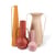 Vase Roman métal rose multicolore / Set de 4 - Usage décoratif seulement - Pols Potten