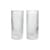 Set de 2 verres long drink Ripple / Ø 7 x H 16 cm (48 cl) - Ferm Living