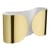 Wandleuchte Foglio gold metall / Metall - L 37 cm - Flos