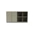 Anrichte Pair holz grau / B 139,2 x T 38 x H 72,6 cm - MONTANA
