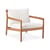Fauteuil rembourré Jack Outdoor   / Teck - Ethnicraft