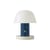 Lampe sans fil rechargeable Setago  JH27 plastique bleu / by Jaime Hayon - &tradition